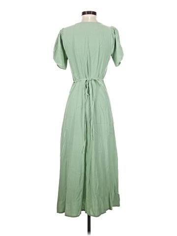 Madewell Leedra Button-Front Midi Dress (view 2)
