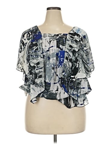 DressBarn Short Sleeve Blouse (view 1)