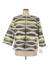 Kasper Stripes Green Jacket Size 20 - photo 1