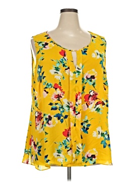 Rose + Olive Sleeveless Blouse