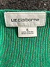 Liz Claiborne 100% Cotton Stripes Green Pullover Sweater Size S - photo 7