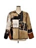 Indigo Moon Print Gold Jacket Size 2X - photo 1