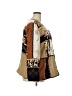 Indigo Moon Print Gold Jacket Size 2X - photo 4