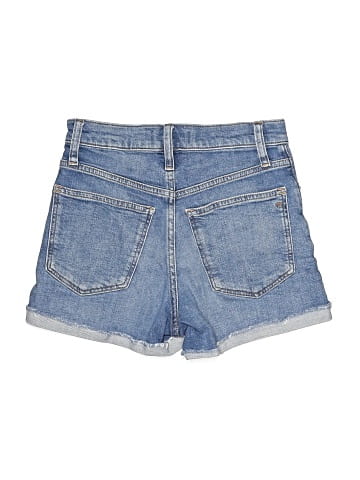 Madewell High-Rise Denim Shorts in Lavista Wash (view 2)