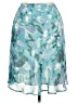 Cato 100% Polyester Tie-dye Teal Casual Skirt Size 14 - photo 2