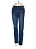 Tahari Hearts Blue Jeans Size 2 - photo 1