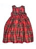 Marmellata 100% Polyester Plaid Red Dress Size 6 - photo 2