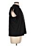 Nine West 100% Polyester Black Short Sleeve Top Size L - photo 4