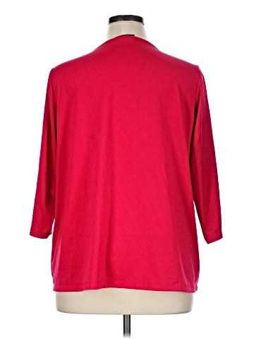 Susan Graver 3/4 Sleeve Top (view 2)