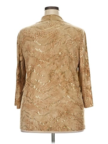 JM Collection 3/4 Sleeve Blouse (view 2)