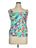 Lands' End Teal Sleeveless Top Size 16 - photo 1