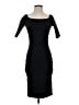 Lulus 100% Polyester Solid Black Cocktail Dress Size S - photo 1