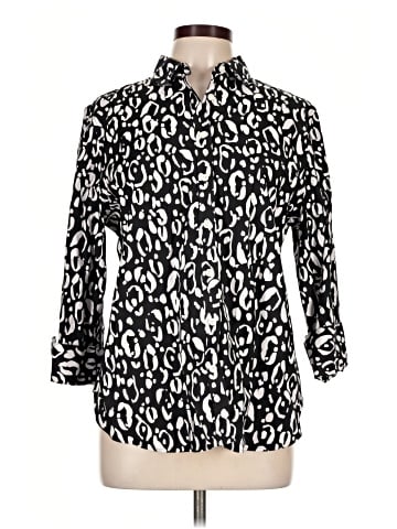 Chico's 3/4 Sleeve T-Shirt (view 1)