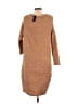 Express Brown Casual Dress Size L - photo 2