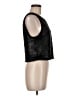 Leith 100% Polyester Black Sleeveless Top Size M - photo 4