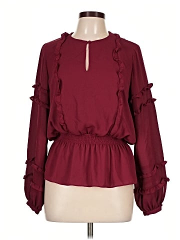 Lauren by Ralph Lauren Long Sleeve Blouse (view 1)