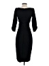 Cache Contour Collection 100% Polyester Solid Black Cocktail Dress Size 4 - photo 2