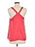 CAbi 100% Polyester Red Sleeveless Blouse Size M - photo 2