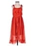 D-Signed 100% Polyester Red Orange Dress Size L (kids) - photo 1