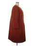 John Meyer 100% Polyester Brown Burgundy Coat Size 20 - photo 4