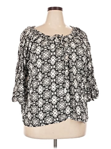 Escapada 3/4 Sleeve Blouse (view 1)