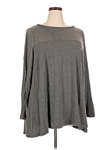 Lands' End 3/4 Sleeve T-Shirt (view 1)