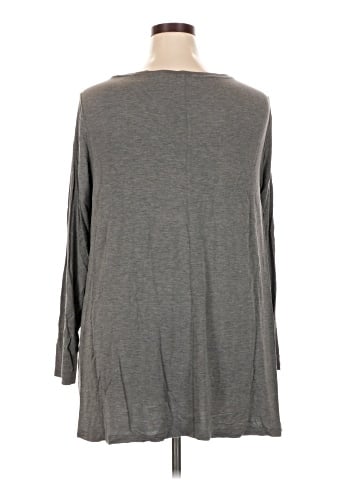 Lands' End 3/4 Sleeve T-Shirt (view 2)