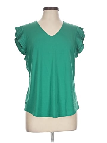 Adrianna Papell Short Sleeve Top (view 1)