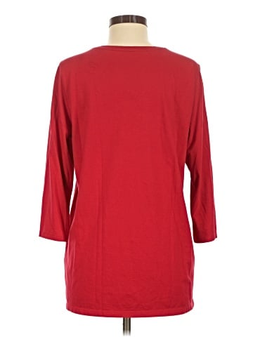 Lands' End 3/4 Sleeve T-Shirt (view 2)