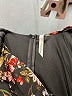 Collection 100% Polyester Floral Black Cocktail Dress Size L - photo 7
