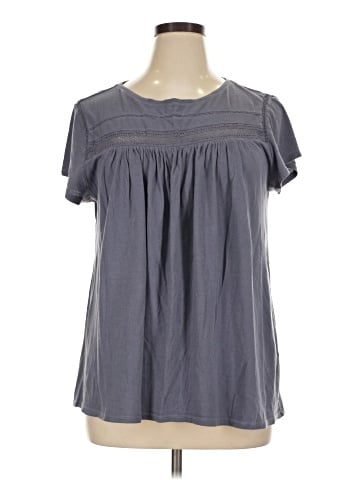 Ann Taylor LOFT Short Sleeve T-Shirt (view 1)