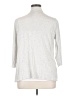 Notations Gray Silver Cardigan Size XL - photo 2