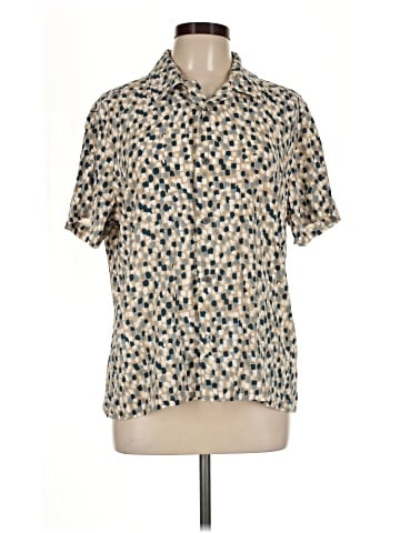 Perry Ellis Short Sleeve Button-Down Shirt (view 1)