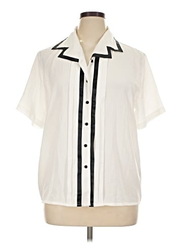 Claudia Richard Short Sleeve Blouse (view 1)