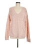 Lucky Brand Pink Pullover Sweater Size M - photo 1