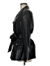 Ann Taylor LOFT 100% Polyester Black Trenchcoat Size M - photo 5