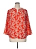 Daniel Rainn 100% Polyester Orange 3/4 Sleeve Blouse Size XL - photo 1