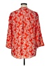 Daniel Rainn 100% Polyester Orange 3/4 Sleeve Blouse Size XL - photo 2