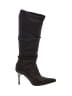 Assorted Brands 100% Leather Black Boots Size 7 - photo 1