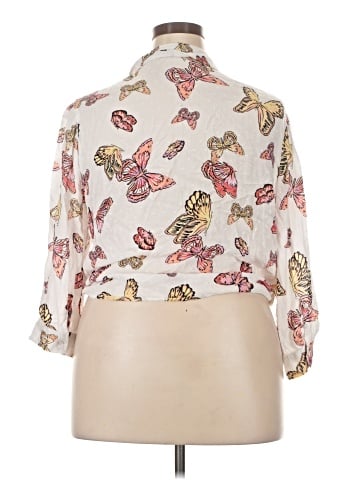 Cato 3/4 Sleeve Blouse (view 2)