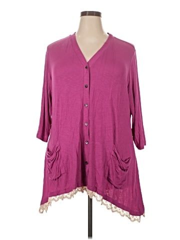 LOGO by Lori Goldstein Cardigan (view 1)