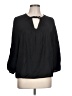 Fun2Fun Black 3/4 Sleeve Blouse Size L - photo 1
