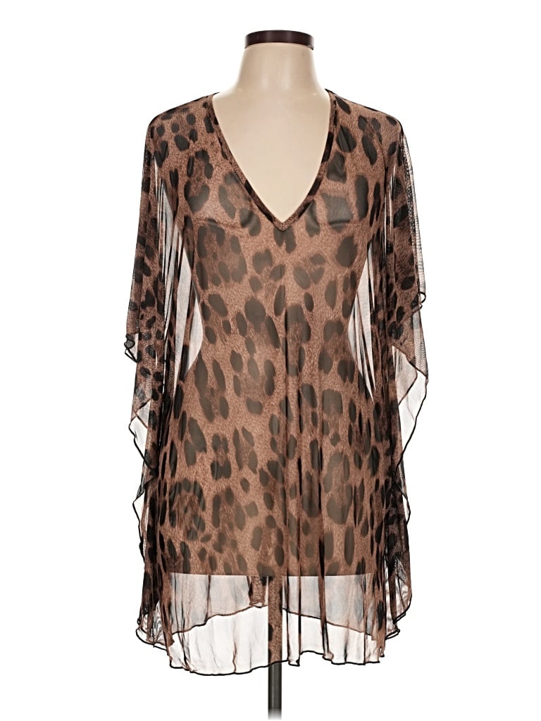 Jordan Taylor Swimsuit Cover Up In Brown