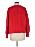 Unbranded 100% Polyester Red Cardigan Size M - photo 2