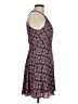 Express 100% Polyester Paisley Blue Cocktail Dress Size 6 - photo 4