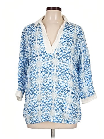 Isaac Mizrahi New York 3/4 Sleeve Blouse (view 1)