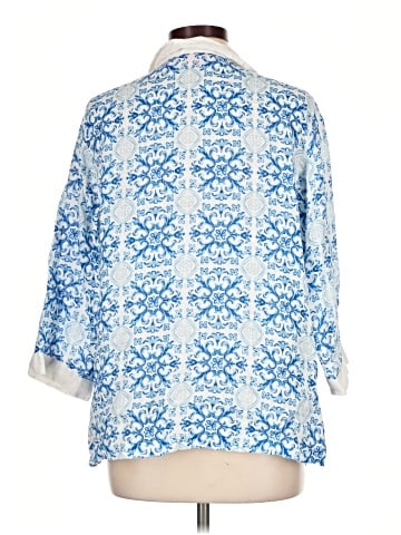 Isaac Mizrahi New York 3/4 Sleeve Blouse (view 2)