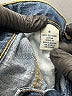 Old Navy 100% Cotton Hearts Blue Jeans Size 8 - photo 4