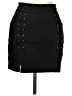 Unbranded Solid Black Casual Skirt Size M - photo 1