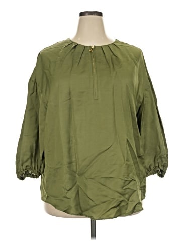 Lauren by Ralph Lauren 3/4 Sleeve Blouse (view 1)